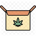 Package Cannabis Cannabidiol Icon