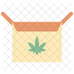 Cannabis-Paket  Symbol