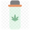 Cannabis-Pillenfläschchen  Symbol