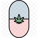 Pill Cannabis Cannabidiol Icon
