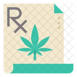 Cannabis Prescription  Icon