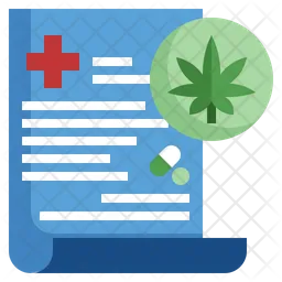 Cannabis Prescription  Icon