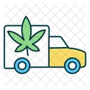 Cannabis products delivery  Icon