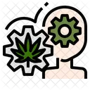 Cannabis Sativa Marijuana Icon