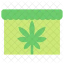 Geschaft Cannabis Marihuana Symbol