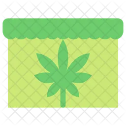 Cannabisladen  Symbol