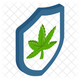 Cannabissicherheit  Symbol