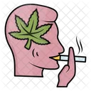 Cannabis Smoker  Symbol