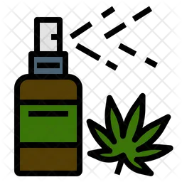 Spray buccal au cannabis  Icône