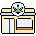 Store Cannabis Cannabidiol Icon