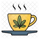Cannabis Tea Cup  Symbol
