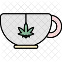 Tee Cannabis Cannabidiol Icon