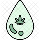 Cannabis-Tropfen  Symbol