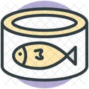 Canned Fish Tinned Icon
