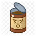 Canned Food Beef Open Icon