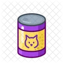 Canned Food Cat Icon