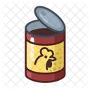 Canned Food Chicken Open Icon