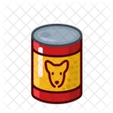 Canned Food Dog Icon