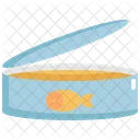 Canned Fish Seafood Icon