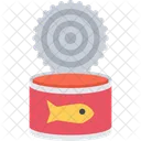 Canned Fish Seafood Can Icon