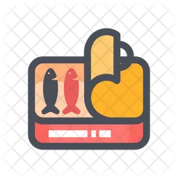 Canned fish  Icon