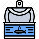 Canned Fish Seafood Food Icon