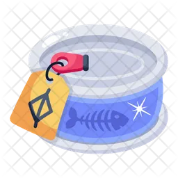 Canned Fish Jar  Icon