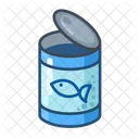 Canned Food Fish Open Icon