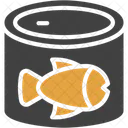 Canned Food Food And Restaurant Sardine Icon