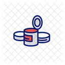 Canned Food Food Cereal Icon
