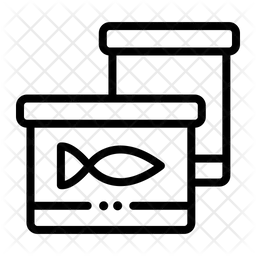 통조림 식품  아이콘