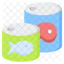 Canned Food Meat Fish Icon