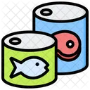 Canned Food Meat Fish Icon
