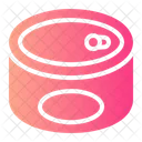 Canned Food Tuna Can Icon
