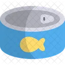 Canned Food Seafood Tuna Icon
