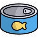 Canned Food Seafood Tuna Icon