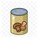 Canned Food Mushrooms Icon