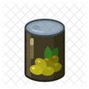 Canned Food Olives Icon