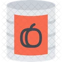 Canned Peach Peach Apricot Icon