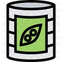 Canned Peas Food Icon