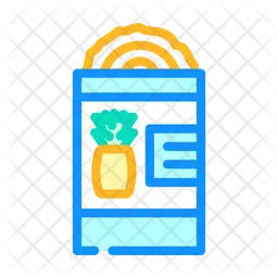 Canned Pineapple  Icon