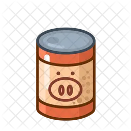 Canned pork  Icon