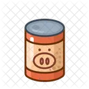 Canned Food Pork Icon