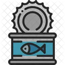 Canned Sardines Preserved Tuna Icon