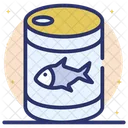 Seafood Canned Food Fish Icon