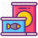 Canned Seafood Canned Fish Canned Food Icon