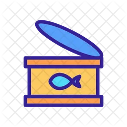 Canned Tuna Fish  Icon