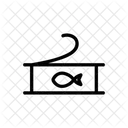 Tuna Fish Contour Icon