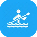 Canoa Sprint Paralimpico Icono