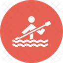 Canoa Sprint Paralimpico Icono